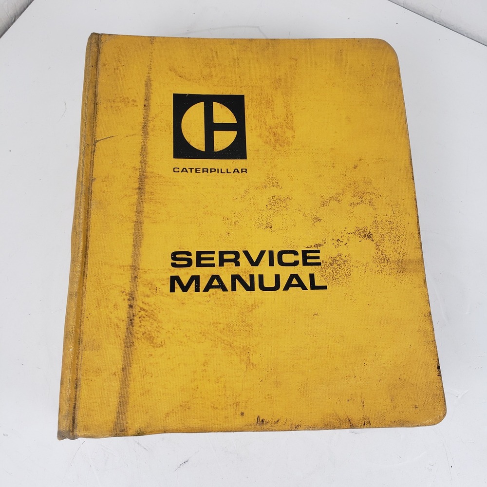 Caterpillar 631D Tractor Scraper Service Manual SENR7252 1979 24W 28W 29W 66W 68